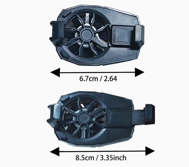 VENTILADORES DE REFRIGERACION X52 PARA TELEFONO MOVIL BATERIA RECARGABLE REFRIGERADOR SILENCIOSO